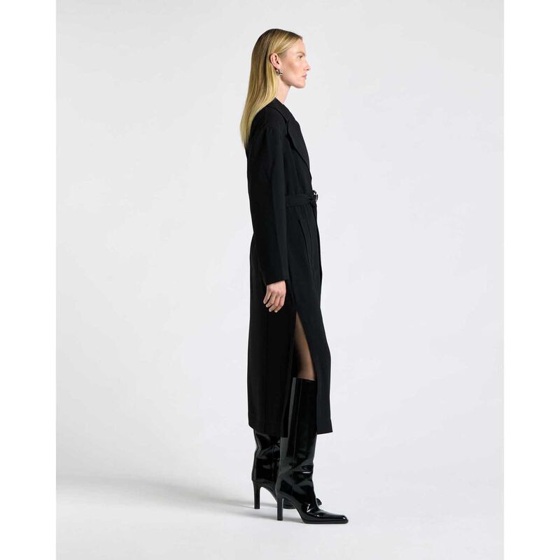 Cue Recycled Crepe Belted Trench image number 3